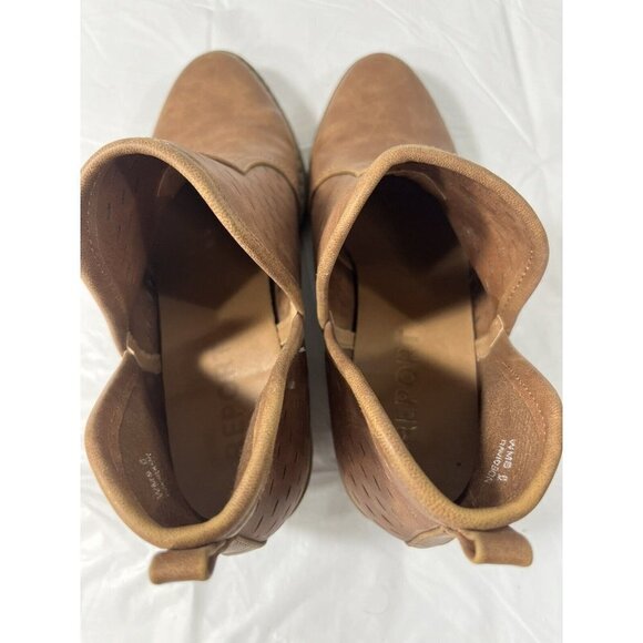 Report Women’s Davidson Tan Brown Ankle  Bootie Shoe Size 6 LEATHER - Picture 6 of 15